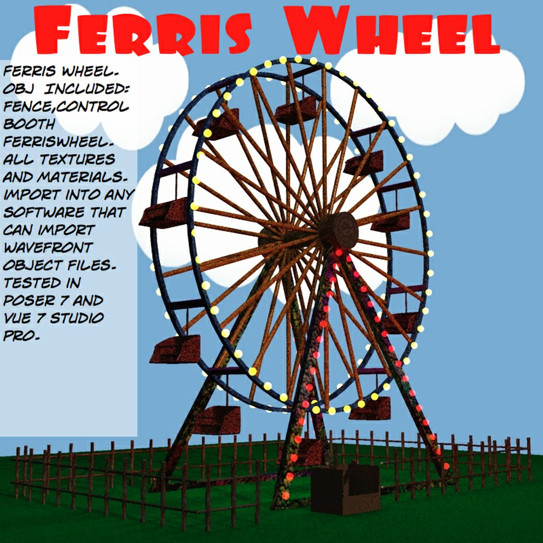 ferris wheel ferriswheel 3d model