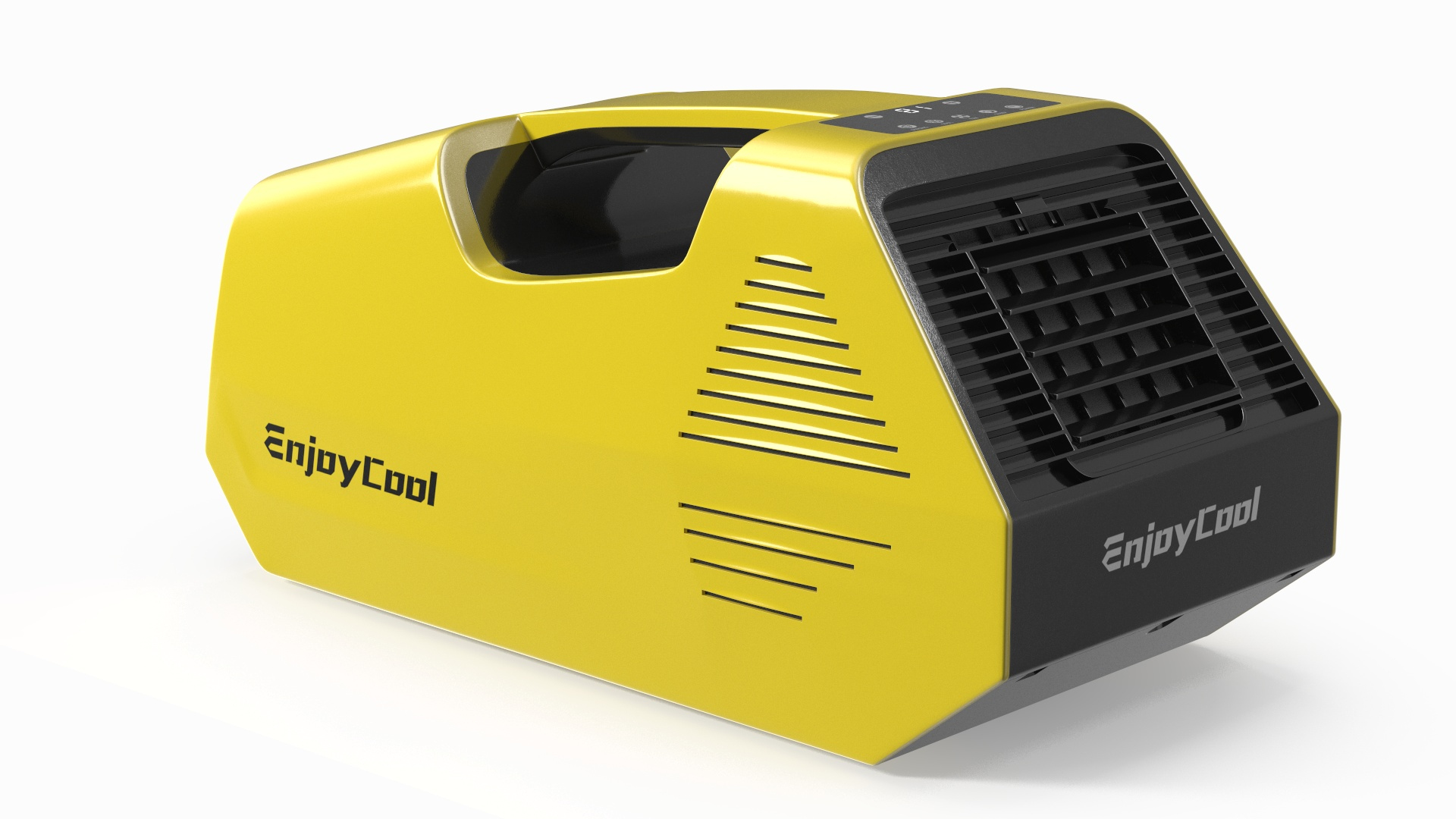 3D EnjoyCool Portable Air Conditioner Yellow - TurboSquid 2411478