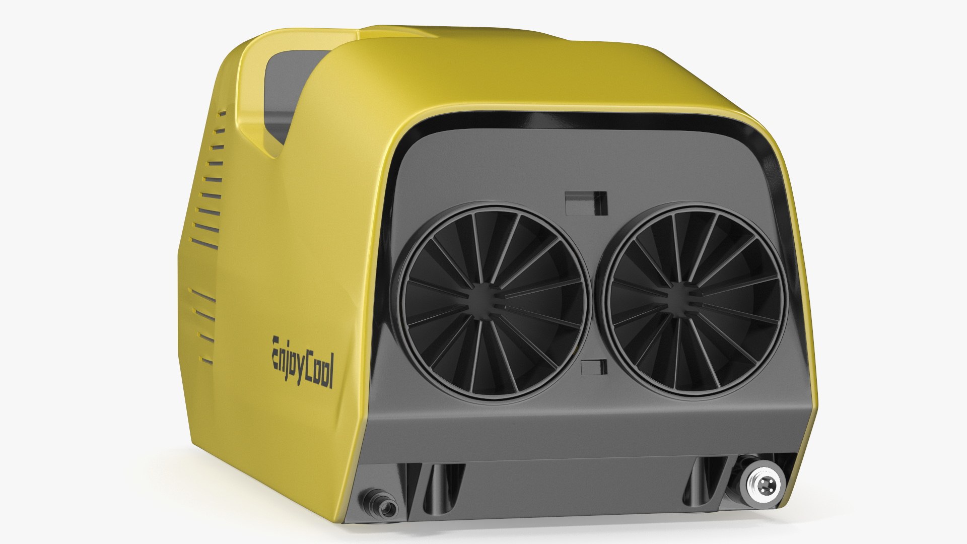 3D EnjoyCool Portable Air Conditioner Yellow - TurboSquid 2411478