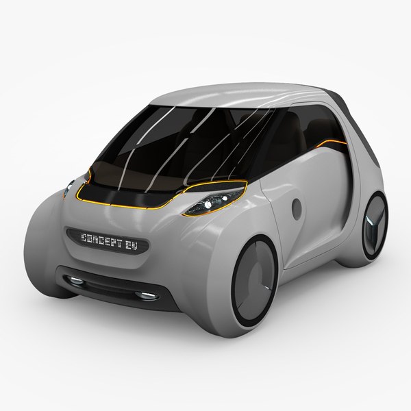 Futuristic electric car 3D - TurboSquid 1242478