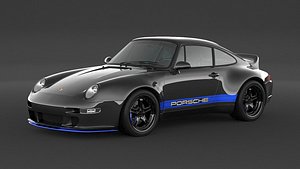 Porsche 993 Gunther Werks 400R 3D model