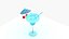 Cocktail blu