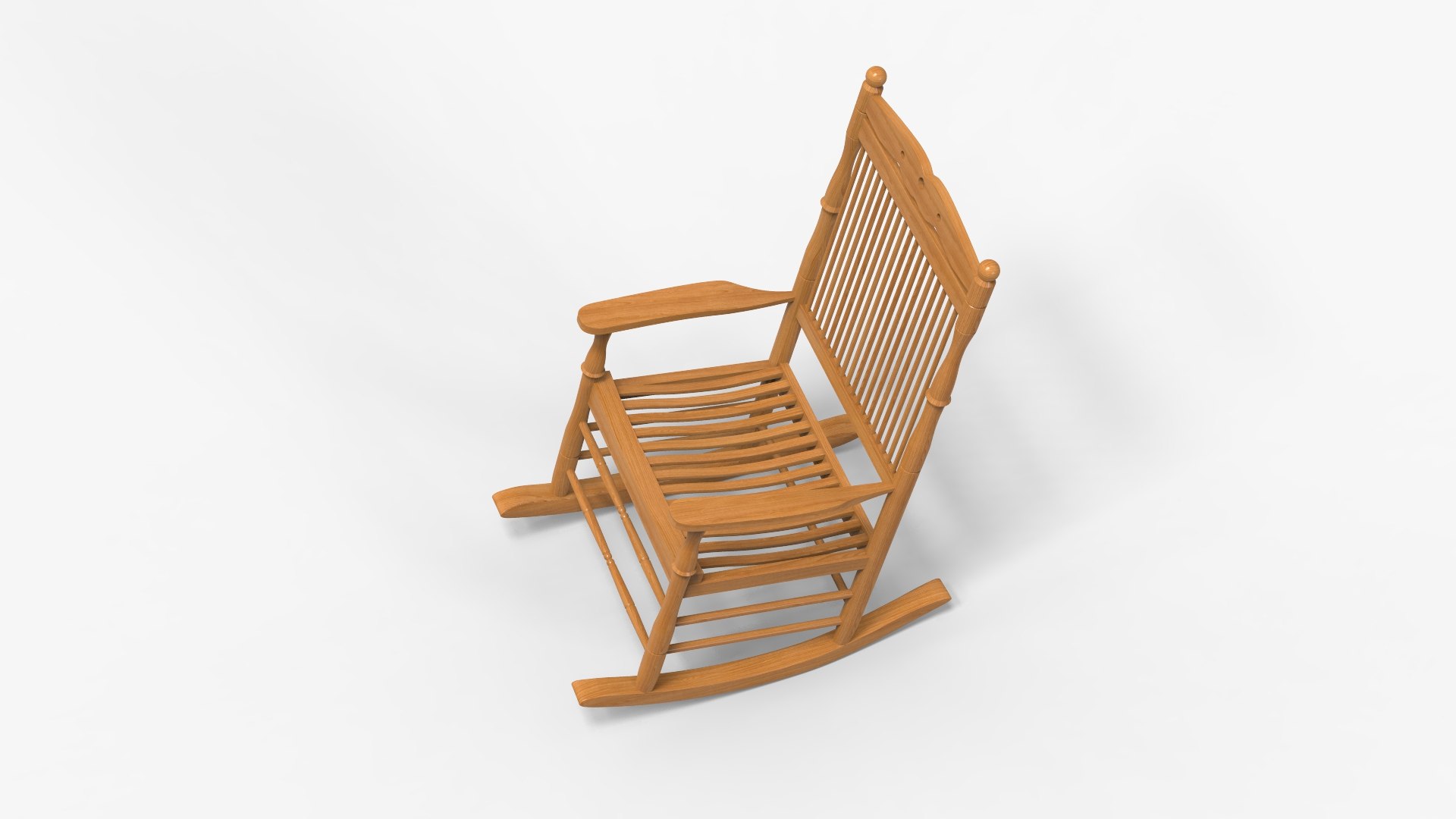 Rocking Chair Model - TurboSquid 1636114