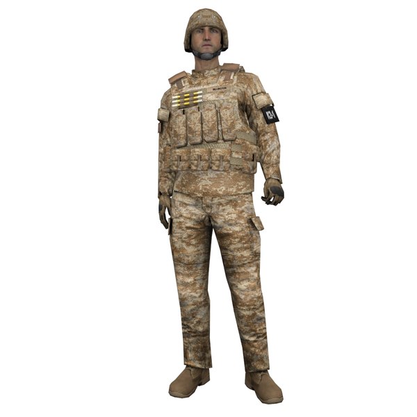 max rigged soldier