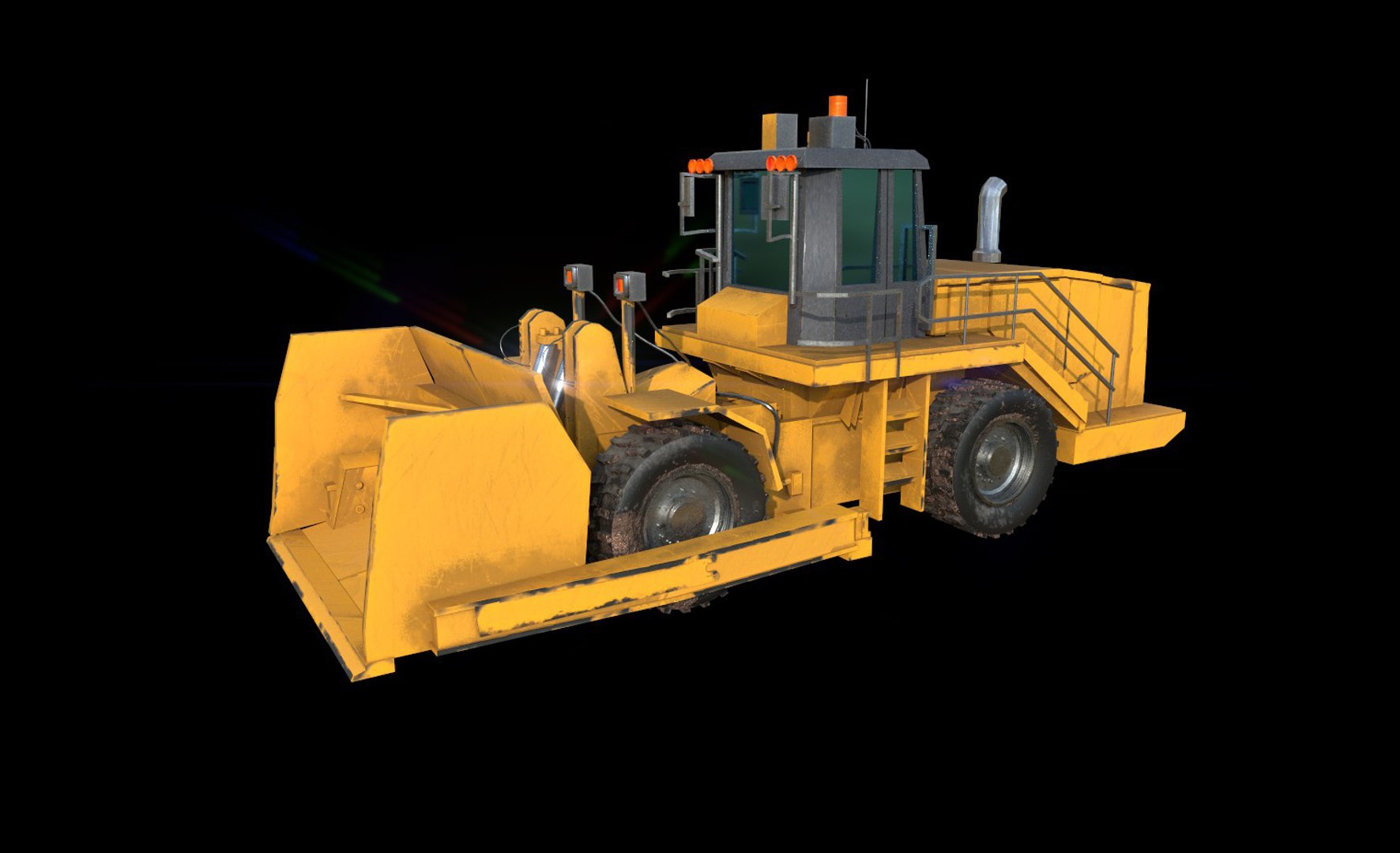 3D Dozer - TurboSquid 1548323