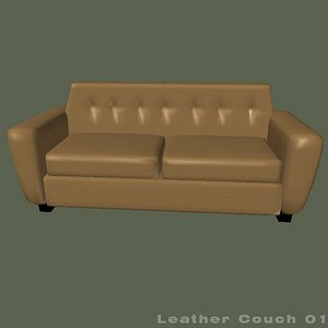 leather couch