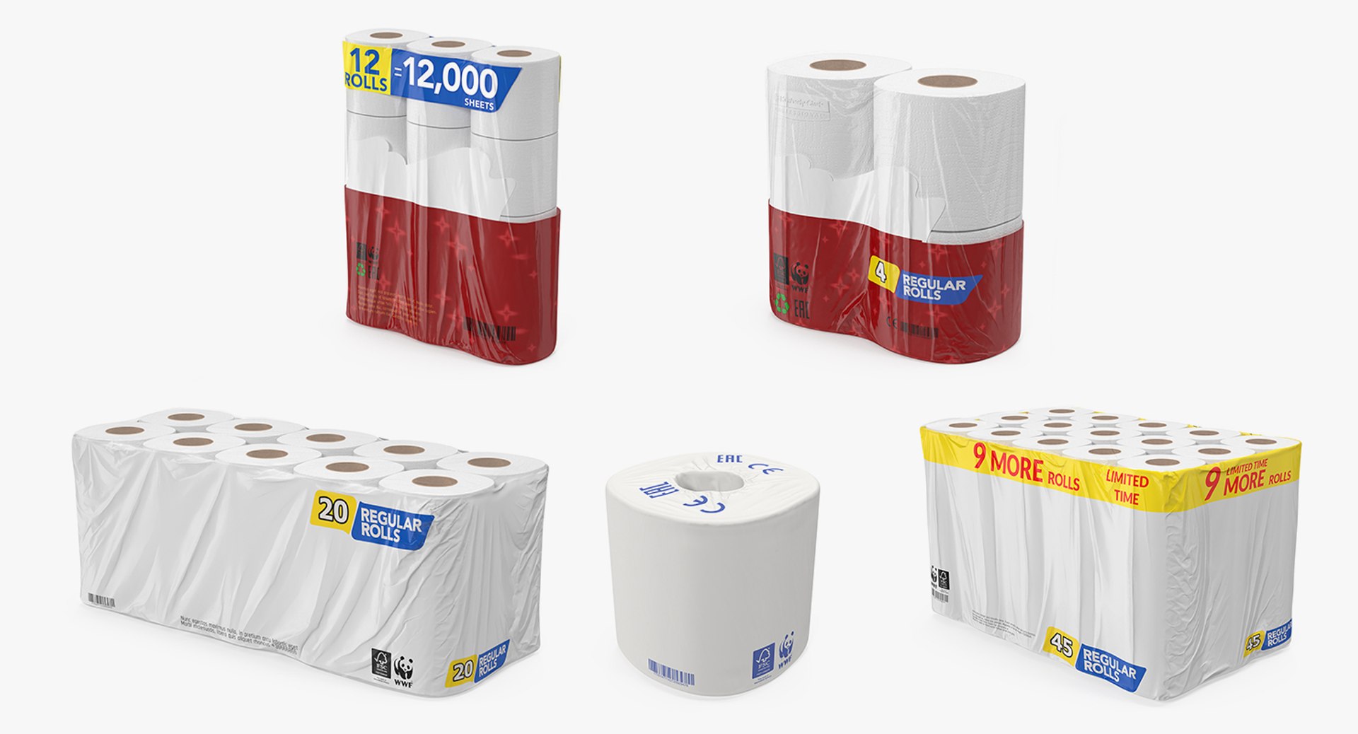 3D toilet paper packs https://p.turbosquid.com/ts-thumb/XT/w3PBRF/n1p0iE8E/toiletpaperpackscollection3dmodel001/jpg/1599709209/1920x1080/fit_q87/6a3d2f39f4fd5889a88d19391daed0dbd192c2d1/toiletpaperpackscollection3dmodel001.jpg