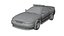 Sports Coupe Car Set Realistic and Game Ready Asset