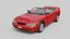 Sports Coupe Car Set Realistic and Game Ready Asset
