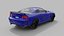 Sports Coupe Car Set Realistic and Game Ready Asset