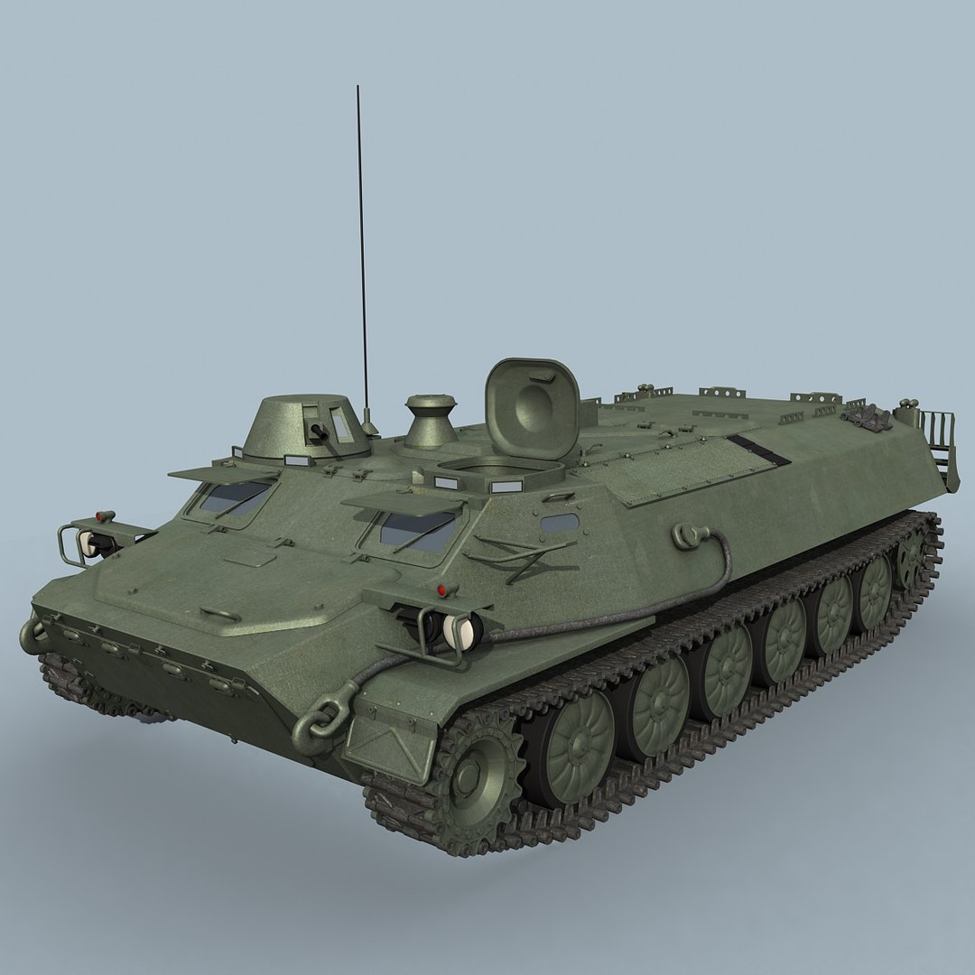 Mt-lb Soviet Russian 3d Model