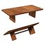 Tavolo in legno Low Poly