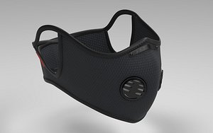 N99 Urban Style Face Mask Respirator Low-poly
