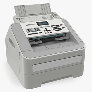 Laser Copy Fax Print Machine 3D Model