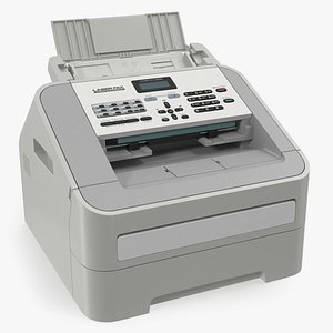 Laser Copy Fax Print Machine 3D Model