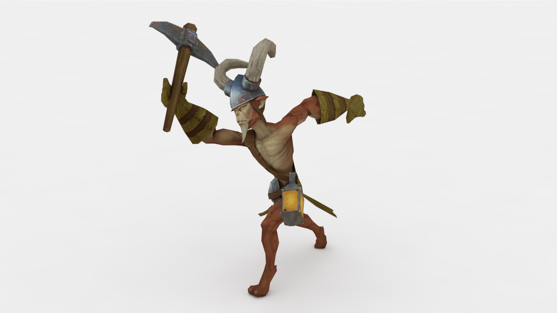 3D Demon Archer Rigged And Animated - TurboSquid 2333618