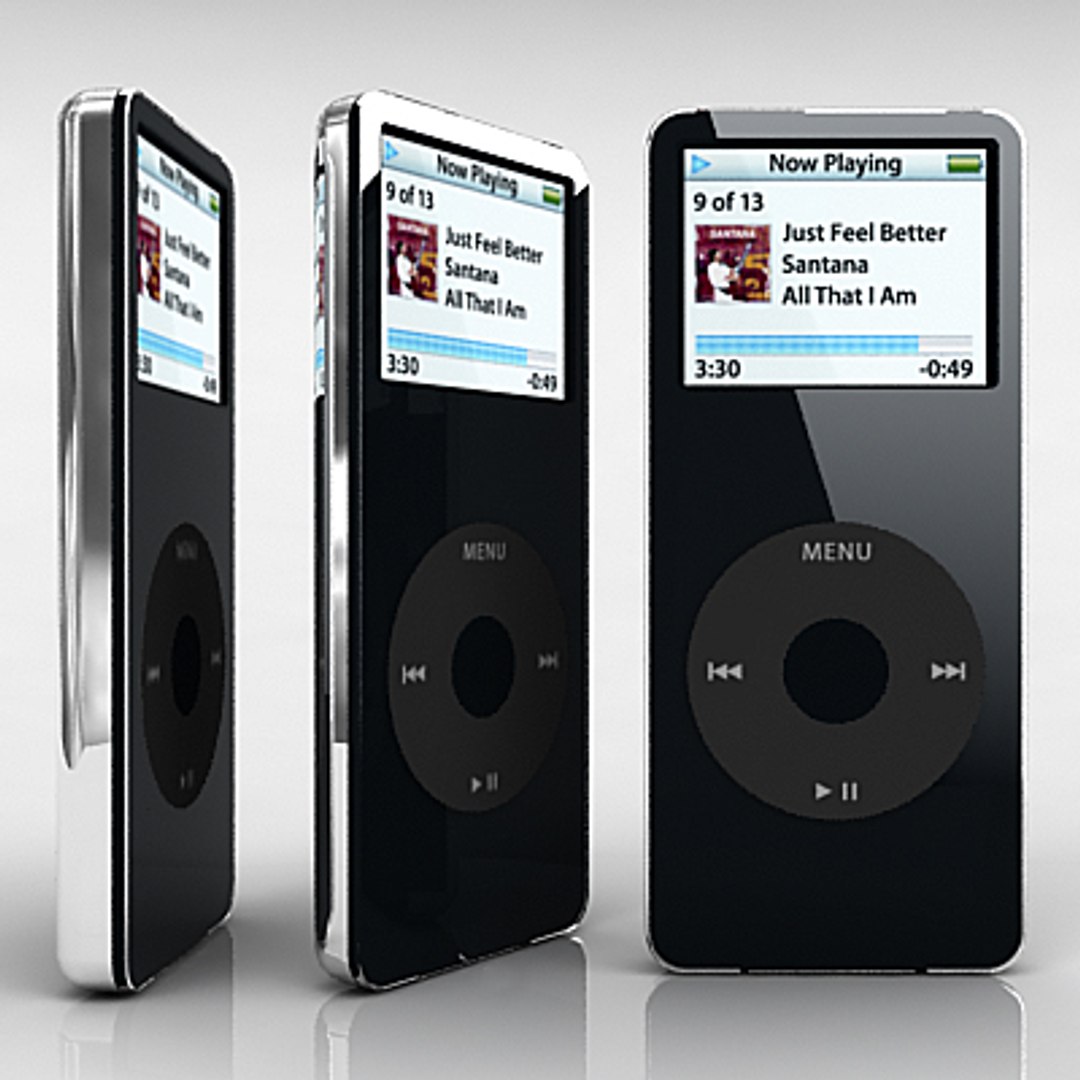 Ipod Shuffle Packed Modelled 3d Model
