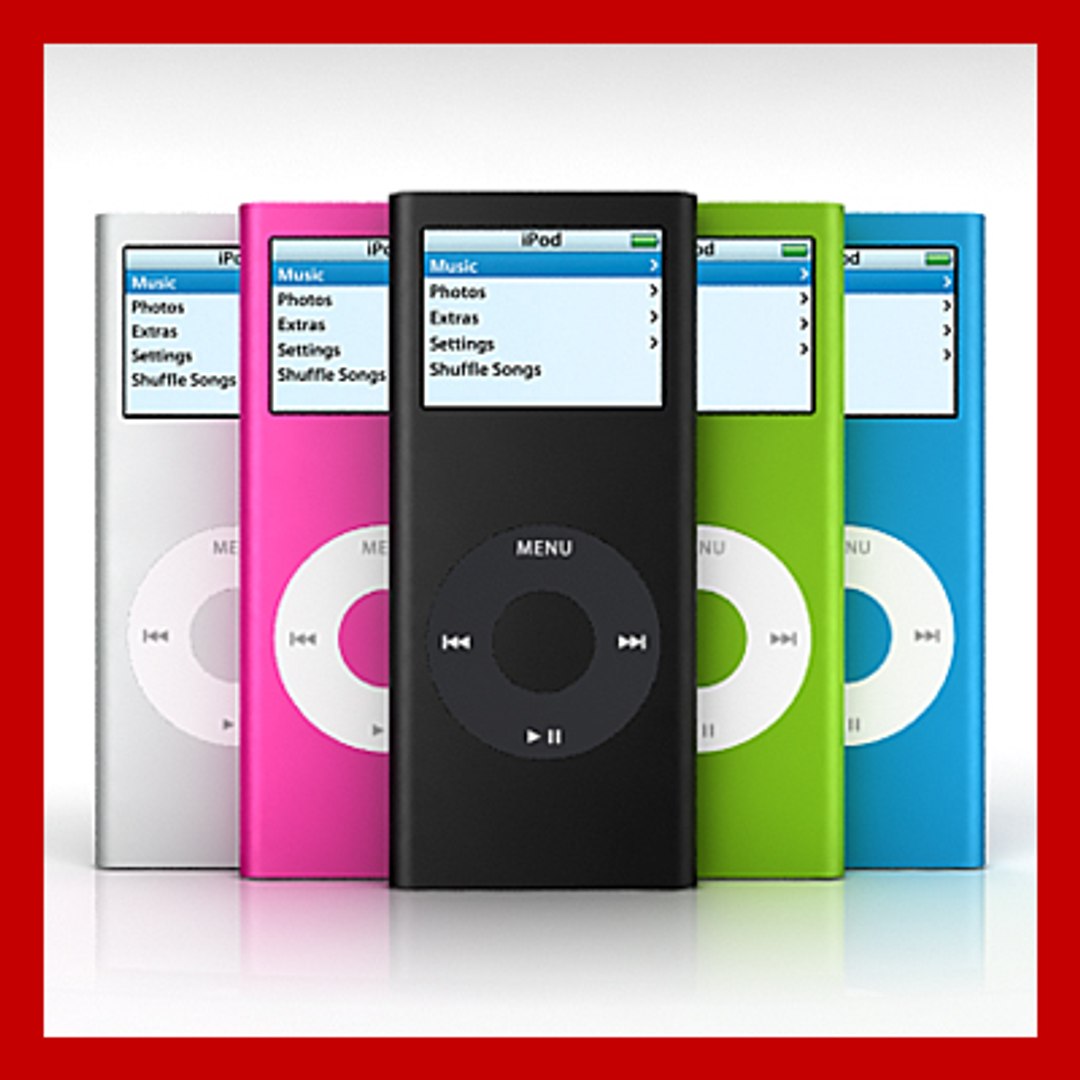 Ipod Shuffle Packed Modelled 3d Model