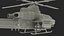 3D Bell AH-1Z Lethal Combat Helicopter Rigged model