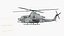 3D Bell AH-1Z Lethal Combat Helicopter Rigged model