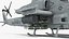 3D Bell AH-1Z Lethal Combat Helicopter Rigged model