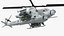 3D Bell AH-1Z Lethal Combat Helicopter Rigged model