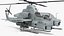 3D Bell AH-1Z Lethal Combat Helicopter Rigged model