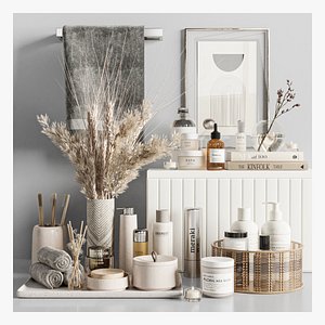 3D Bathroom accessories 27 model