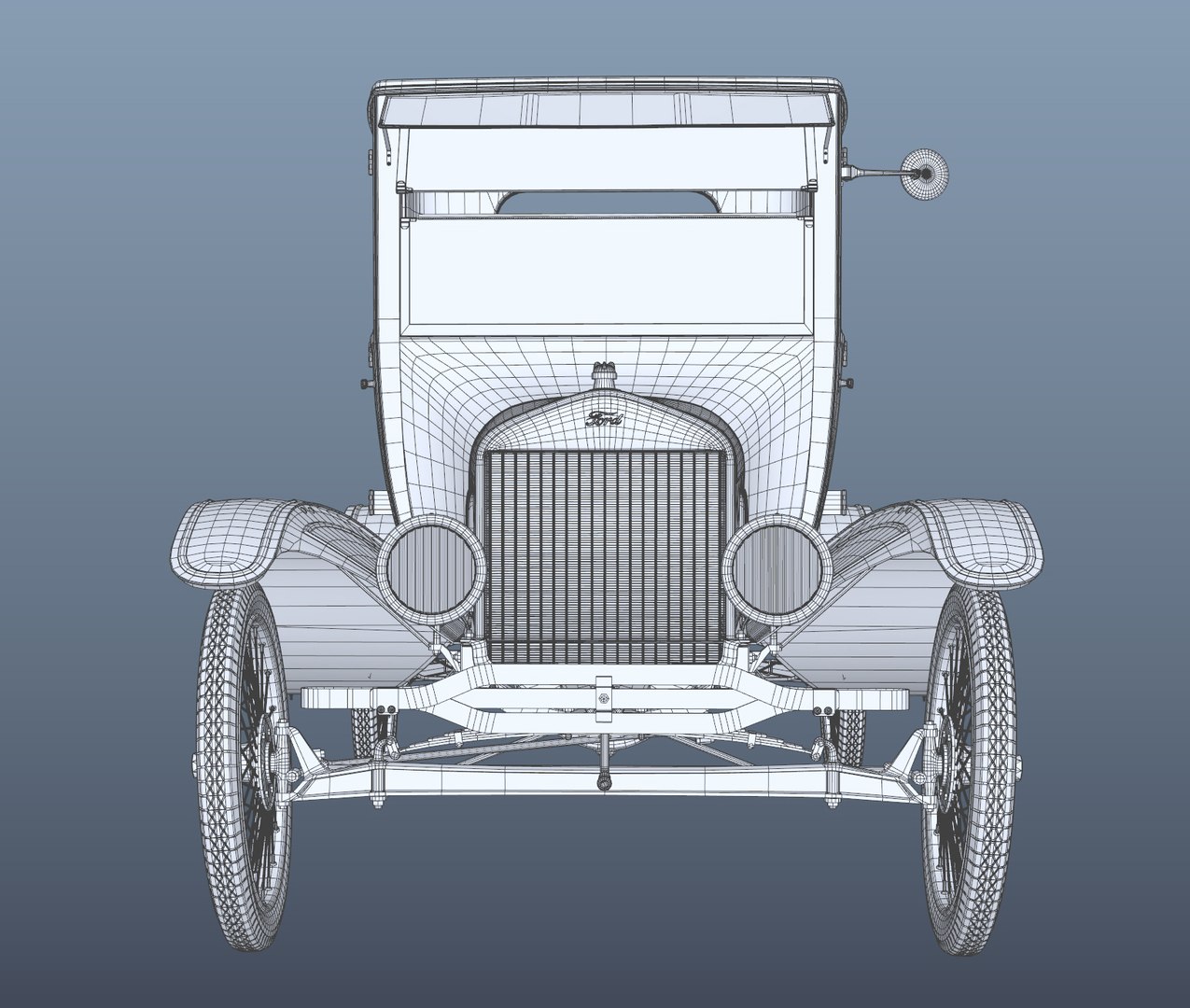 T Coupe 1919 Modeled 3D - TurboSquid 1245699