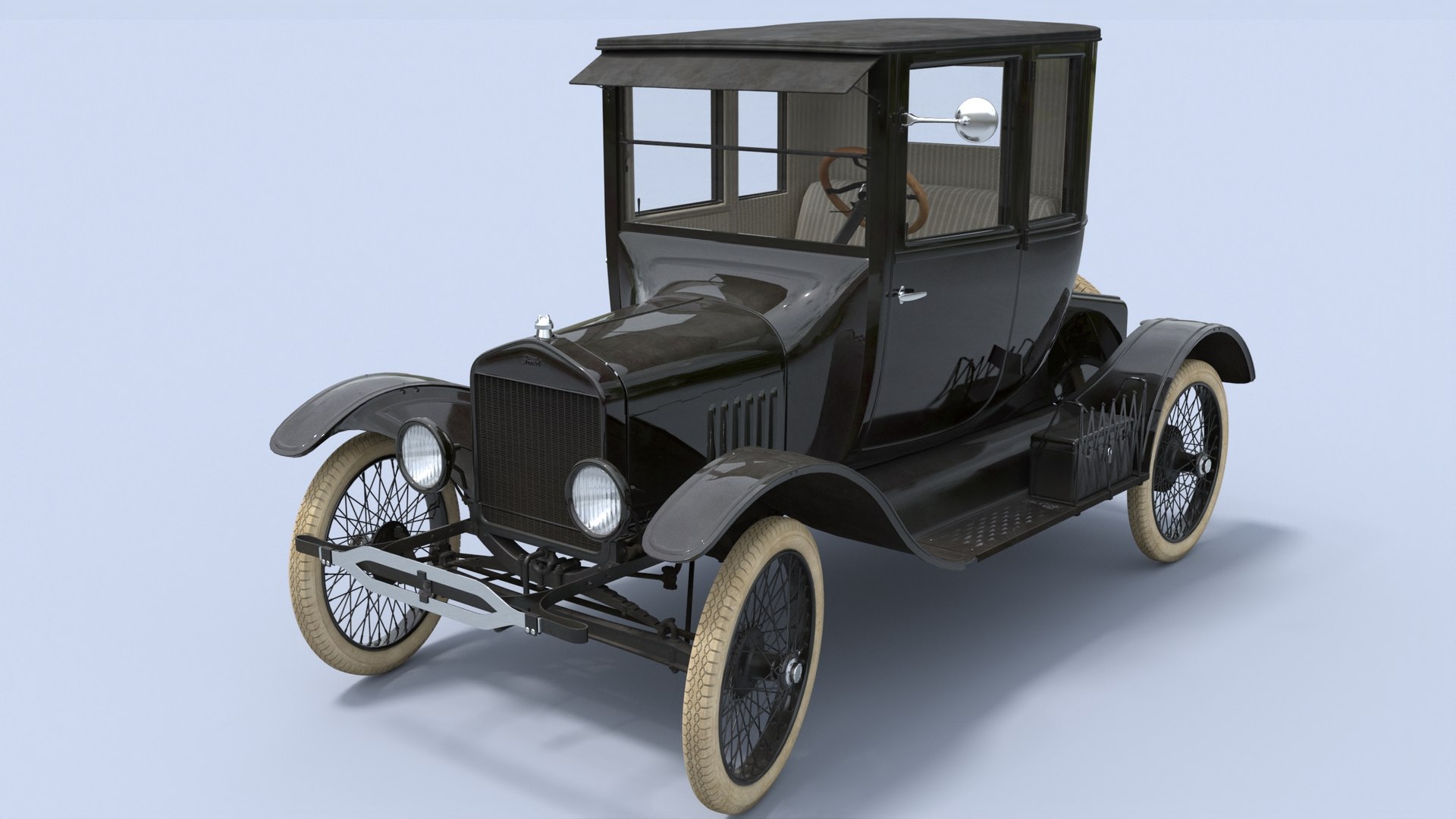 T Coupe 1919 Modeled 3D - TurboSquid 1245699