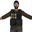 DEA Agent 4 LOD1 Rigged
