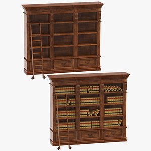 Classical Book Shelves Collection