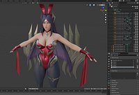 Bunny Irelia Irelia in a bunny outfit