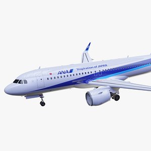 Airliner Airbus A320 Neo 3x Livery 3D