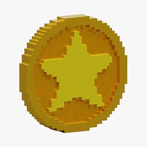 Voxel Star Coin model
