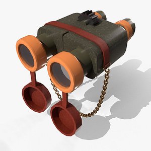 Binoculars 3D Model with PBR texturing 3D