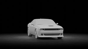 Dodge Challenger SRT Hellcat 2018 model