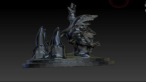 3D model king shark