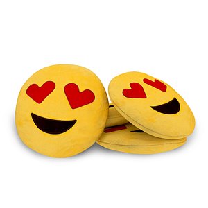 3D emoji cushion smile