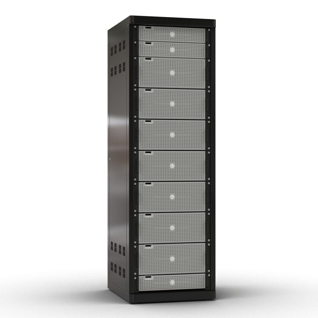 Generic Servers Rack 2 3ds