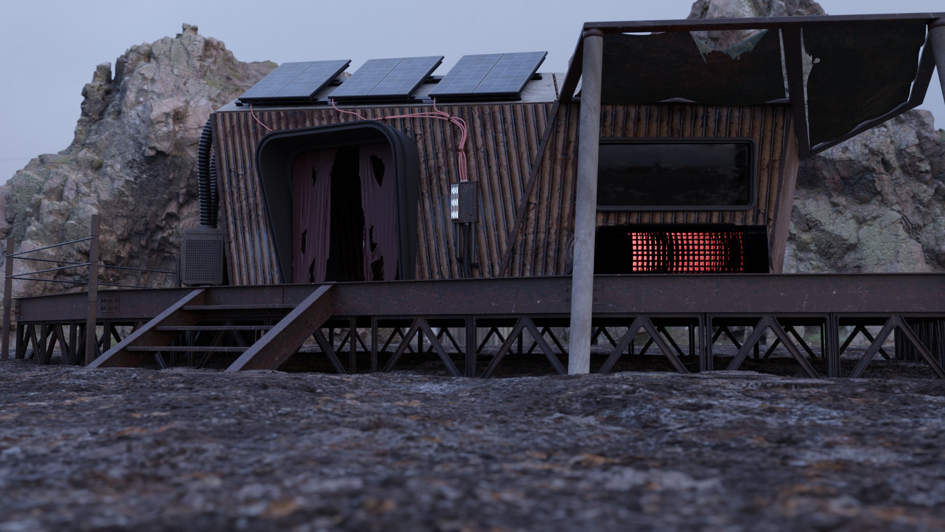 3D Scifi Dystopian Cabin https://p.turbosquid.com/ts-thumb/XU/VnPiqR/jr/3/png/1635511093/1920x1080/fit_q87/399387b7c76237e1be01c0719077121a1c40f748/3.jpg