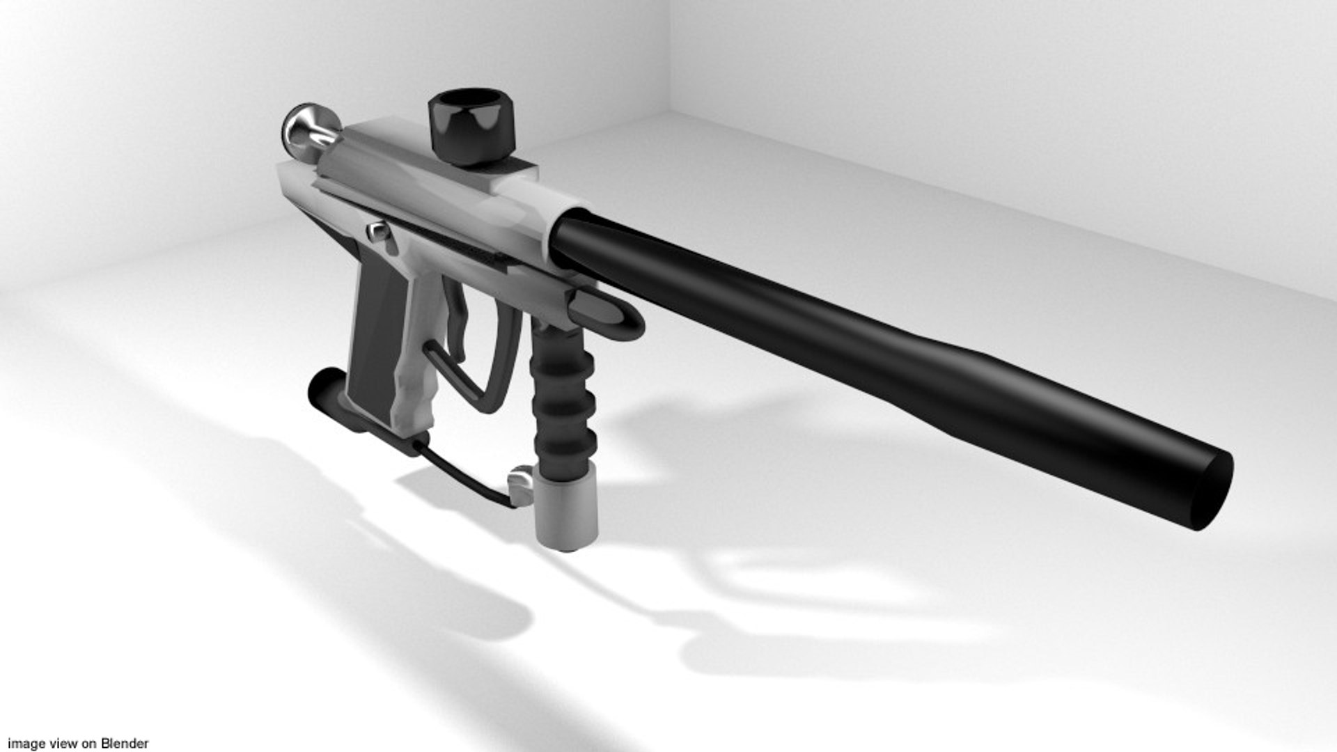 3d Marker Paint Paintball Model