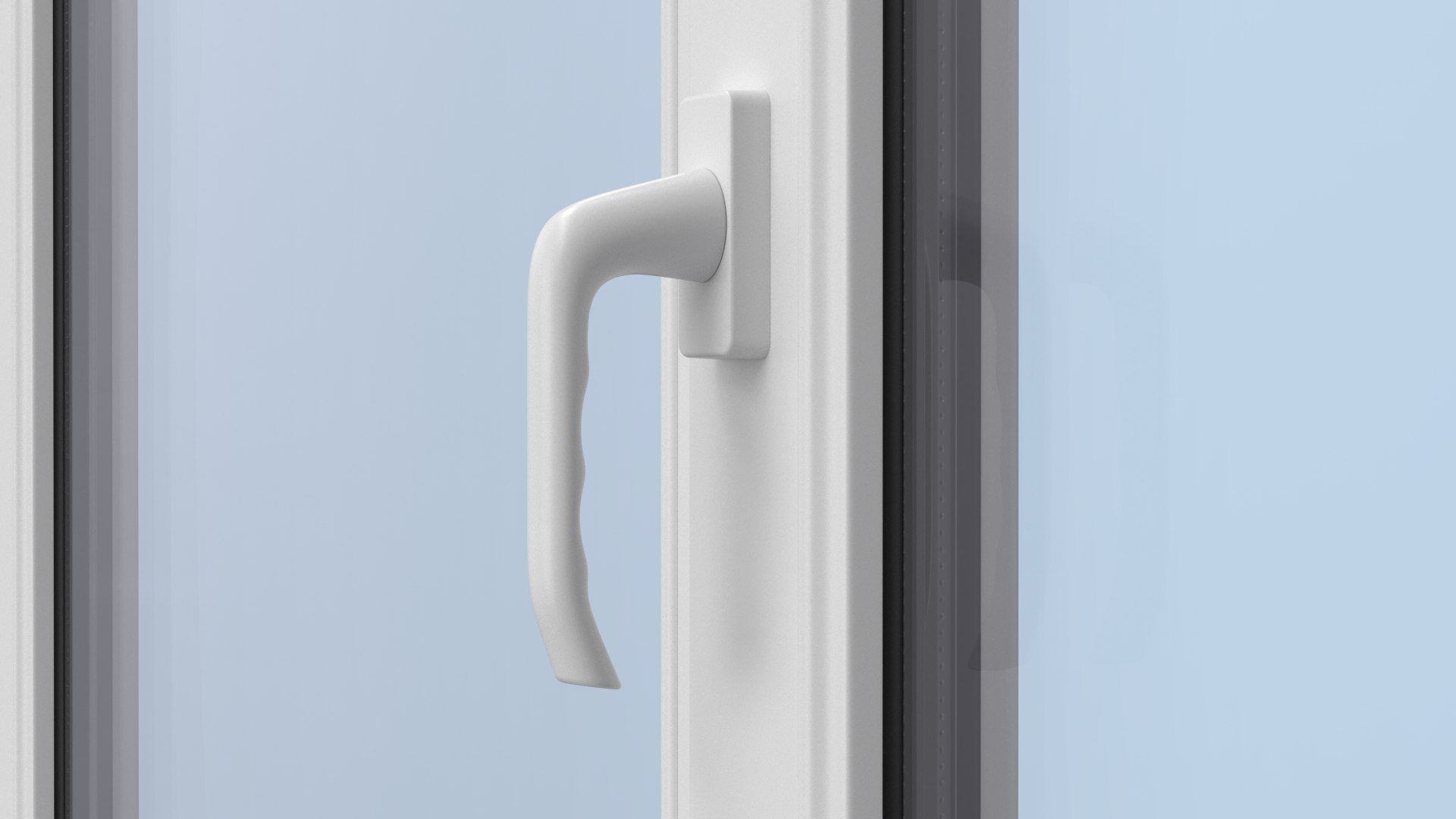 3D Realistic Modern Upvc Window - TurboSquid 1468083