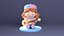 Pack de personnages chibi de professions (STL)