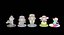 Pack de personnages chibi de professions (STL)