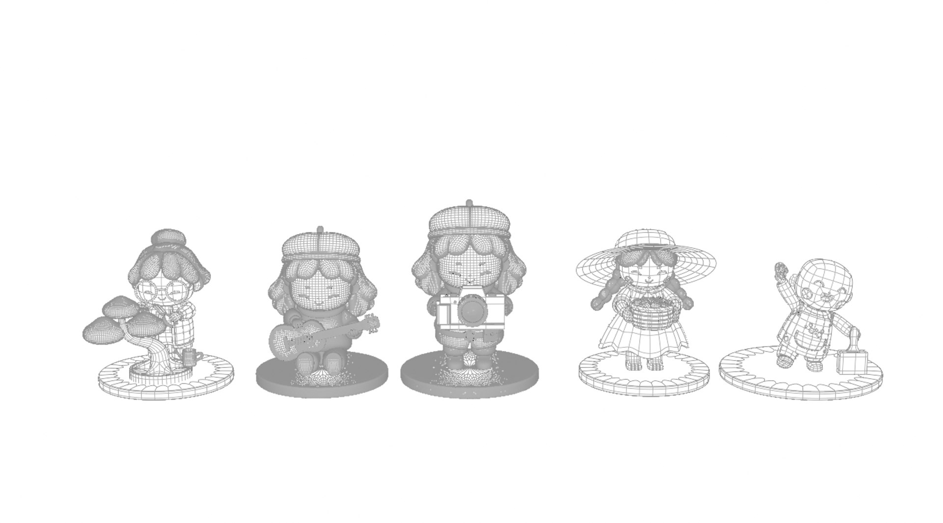 3D Chibi Profession Characters STL Pack https://p.turbosquid.com/ts-thumb/XU/jrG8F7/cf/wireframe2/png/1774527140/1920x1080/fit_q87/775142139a2036c2a138f5e3faef3571d5f6f5bd/wireframe2.jpg