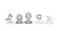 Pack de personnages chibi de professions (STL)