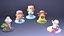 Pack de personnages chibi de professions (STL)