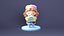 Pack de personnages chibi de professions (STL)