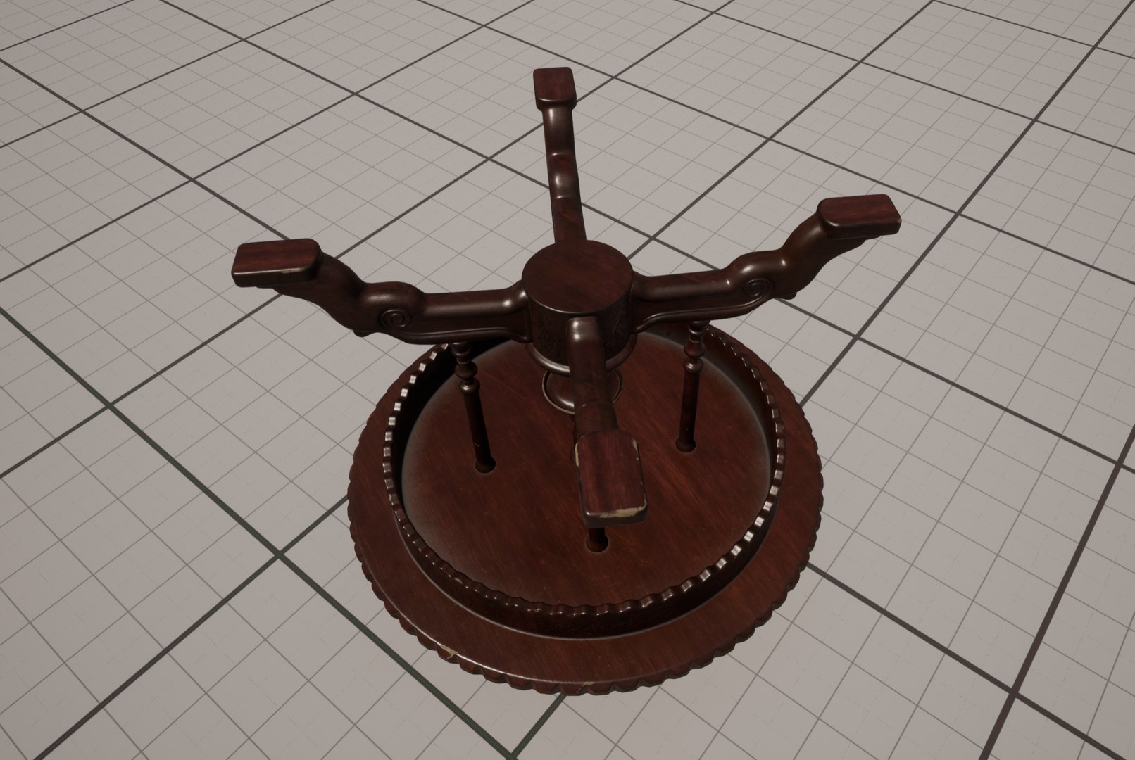 Nanite Unreal Engine 5 - Victorian Table 3D Model - TurboSquid 2048697